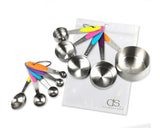 10 Pieces Stainless Steel Measuring Spoons