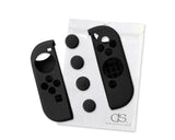 Nintendo Switch Joy Con Controllers Silicone Protective Cases - Black