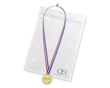 24 Pieces Plastic Winner Medals Kids Gold Medals for Party