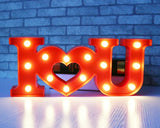 LED Marquee Love Light - Red