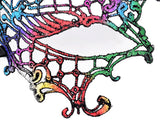 Colorful Halloween Masquerade Party Fancy Dress Sexy Lace Eye Mask - Opera Venetian