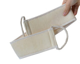 Back Scrubber 27.5 Inches Loofah Back Exfoliator - Beige