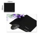 Natural Rubber Gaming Mouse Pad - Black