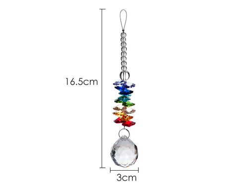 Chandelier Crystals Ball with Rainbow Suncatcher