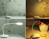 3 Level Adjustable Touch Sensor LED Desk Lamp - Yellow