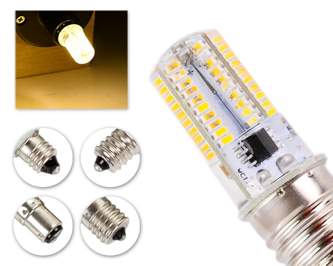 4W Dimmable LED Light Bulb Silicone Corn Light AC 110V - Warm White