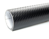 60cm x 150cm Bubble Free Carbon Fiber Sticker - Black