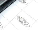 60cm x 150cm Bubble Free Carbon Fiber Sticker - Black