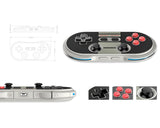 8Bitdo NES30 Pro Wireless Game Controller Bluetooth Gamepad