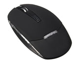 Wireless Bluetooth 3.0 Optical Mouse with LED Light - Black