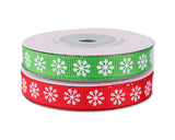 Christmas Ribbon 6 Pieces 0.4 Inch x 20 Yards Xmas Ribbon