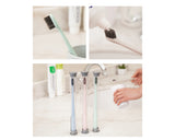 Individual Toothbrush 4 Pcs Travel Toothbrush with Individual Case