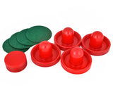 Adult Air Hockey Pushers Set  with 8 Pucks