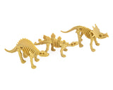 Dinosaur Fossil Skeleton Figures 12 Pieces Assorted Figures for Kids