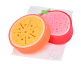 4 Pieces Fruit Shaped Kitchen Sponges