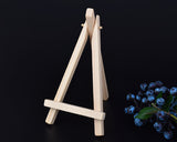 Mini Wood Display Easel 12 Piece 6 Inch Card Holder