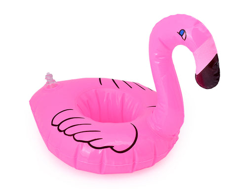 Mini Flamingo Inflatable Pool Float for Drinks