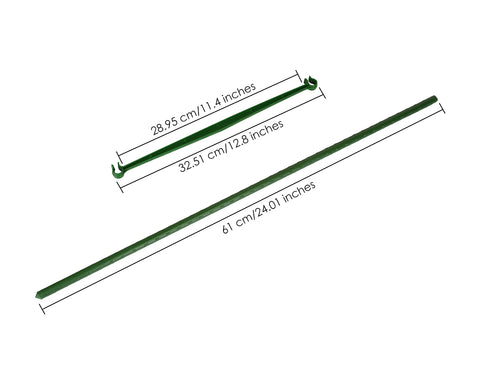 Stake Arms for Tomato Cage 12 Pieces Trellis Connectors