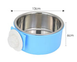 Stainless Steel Pet Hanging Feeder Pet Bowl