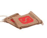 Christmas Banner Jute Burlap Banner for Christmas Decoration