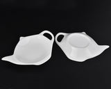 Teapot Shaped Teabag Holder Set of 4