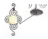 Wall Mounted Candle Sconces Set of 2 Candle Holders