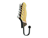 Retro Guitar Shaped Decorative Hooks 3 Pieces Wall Mounted Rack Hangers