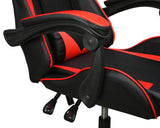 Gaming Chair Office Chair with Headrest and Lumbar Pillow - Red