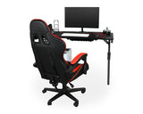 Gaming Chair Office Chair with Headrest and Lumbar Pillow - Red