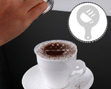 32 Pieces Cappuccino Coffee Decorating Stencils