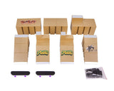 Fingerboard Skatepark Skate Park Kit for Finger Skateboard