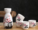 Ceramic Japanese Sake Set