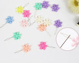 Needle Threaders 20 Pieces Flower Shaped Plastic Hand Sewing Kit