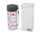 Personalized Plastic Double Walled Water Bottle 300ml