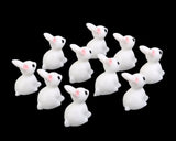 10 Pieces Rabbit Figurines for Garden, Party Decorations