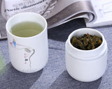 300ml Ceramic Tea Cup with Tea Infuser