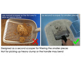 Metal Cat Litter Scoop for Clumping Cat Litter