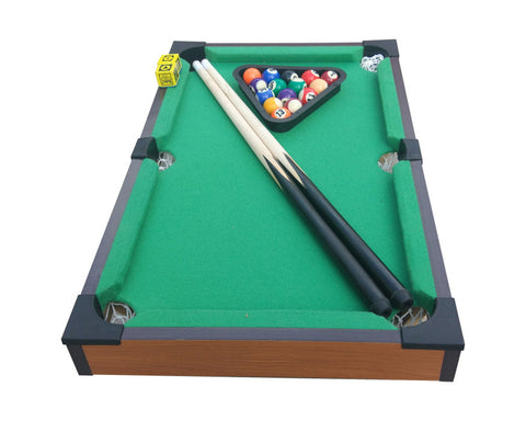 Mini Pool Set 20 Inches Mini Billiards Game Set Portable Pool