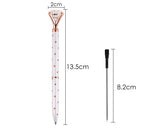 Black Ink Diamond Ballpoint Pen Set of 5