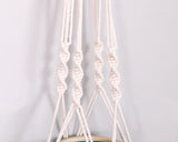 Macrame Plant Hangers Set of 3 Hanging Plant Holders with Plant Hooks