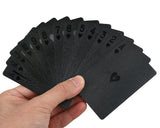 Cool Black Foil Poker Playing Cards