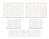 American Flag Star Template Set of 7 Stencils 3 Sizes