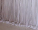 6.5 x 6.5 Feet Tulle Photography Backdrop