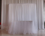 6.5 x 6.5 Feet Tulle Photography Backdrop