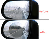 Anti Water Mist Film for Side Mirror 2 Pcs Anti Rain Film