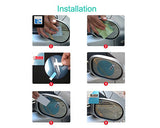 Anti Water Mist Film for Side Mirror 2 Pcs Anti Rain Film