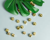 Jingle Bells 300 Pieces 0.5 Inches Craft Bells for DIY Crafts - Gold