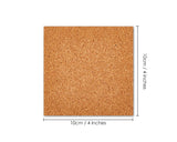 Self-Adhesive Cork Sheets 36 Pieces Mini Wall Cork Board Cork Mats