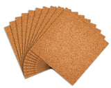 Self-Adhesive Cork Sheets 36 Pieces Mini Wall Cork Board Cork Mats