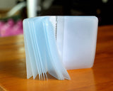 Card Holder 26 Slots Wallet Insert - Transparent